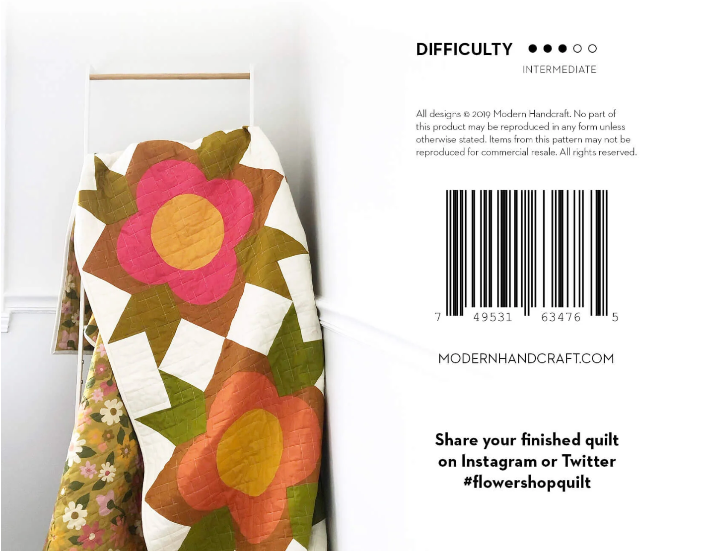 Flower Shop Quilt Pattern | Modern Handcraft