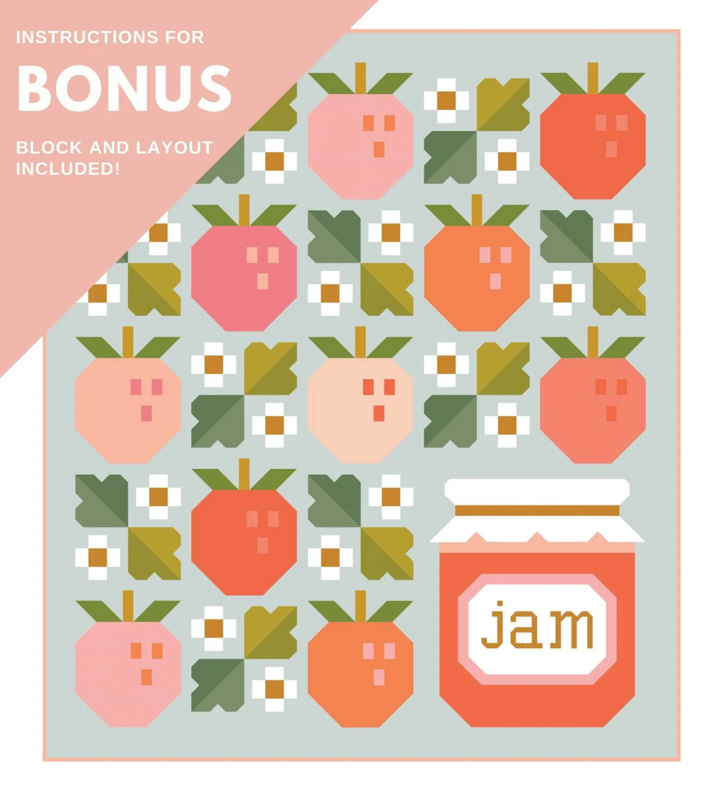 Pineberry Quilt Paper Pattern | Pen + Paper Patterns