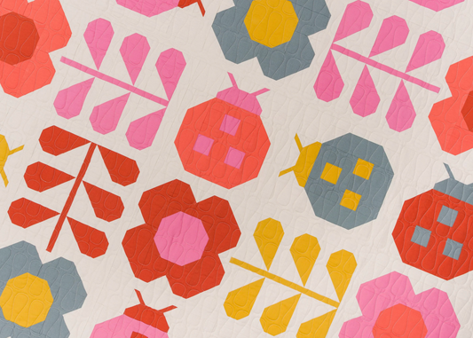Hello Spring Quilt Paper Pattern | Pen + Paper Patterns
