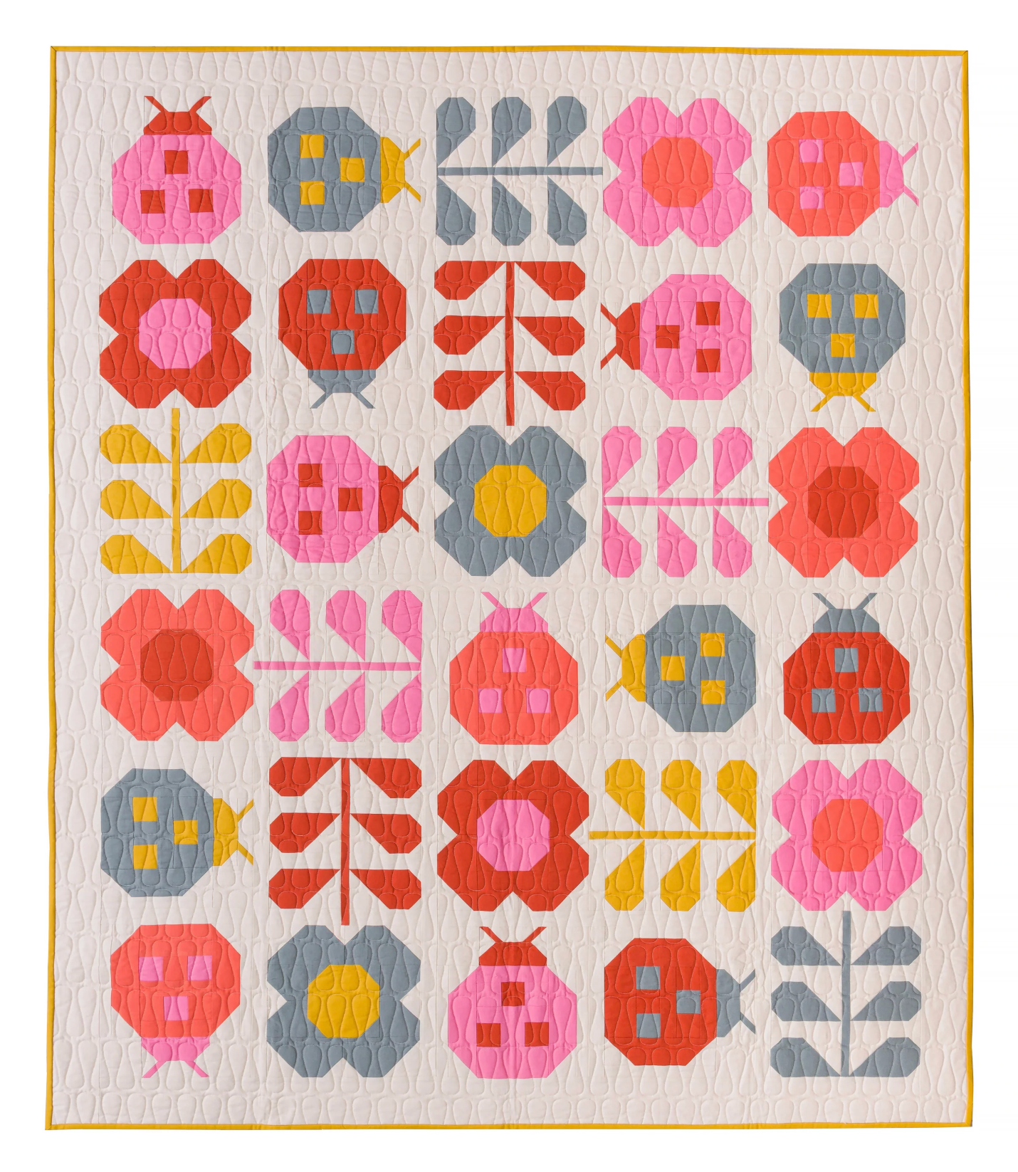 Hello Spring Quilt Paper Pattern | Pen + Paper Patterns