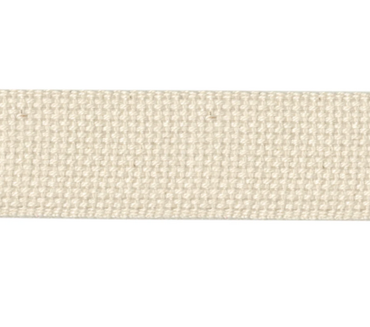 Cotton Webbing | Natural
