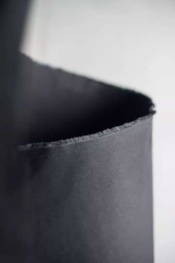 Dry Organic Cotton Oilskin Black | Merchant & Mills