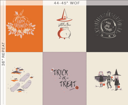 You Are Magic fabric panel | Spooky n' Sweet | AGF Studios