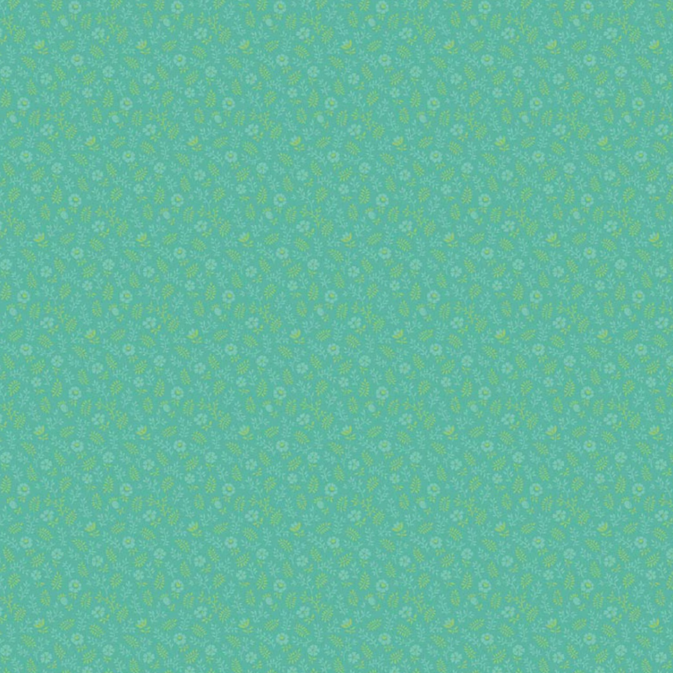 Kipling Gardens Ellington Teal | Lily Ashbury | Riley Blake Designs