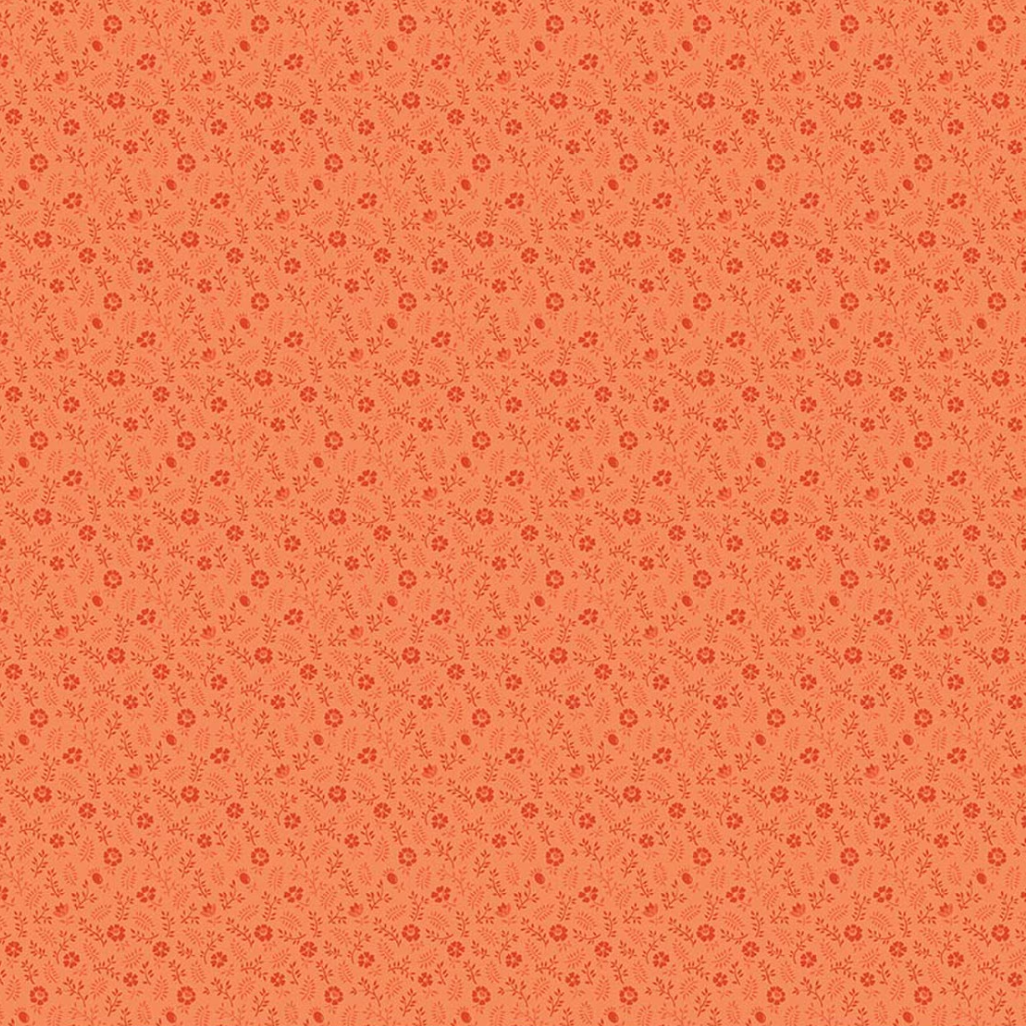 Kipling Gardens Ellington Orange | Lily Ashbury | Riley Blake Designs