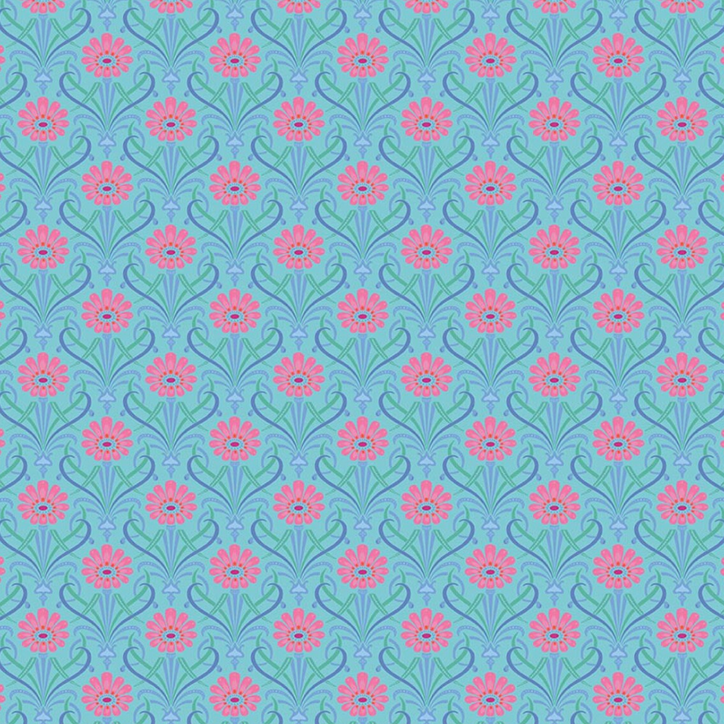 Kipling Gardens Fairweather Blue | Lily Ashbury | Riley Blake Designs