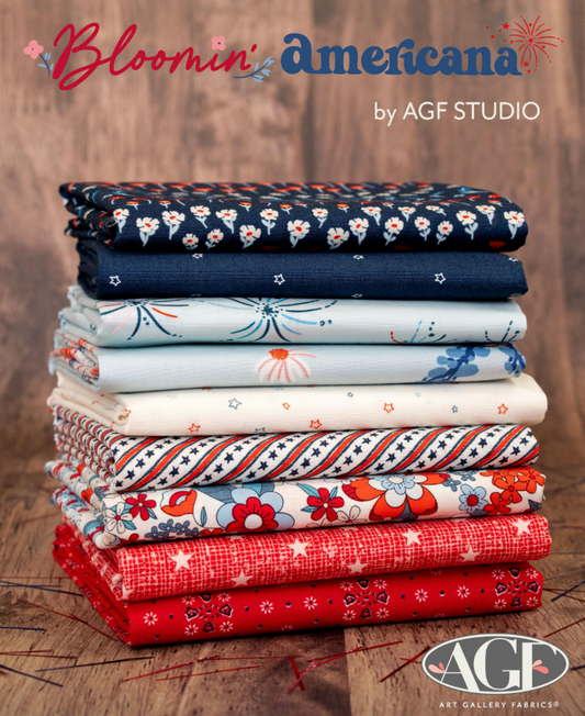 Bloomin' Americana FQ Bundle | Designed by AGF Studio