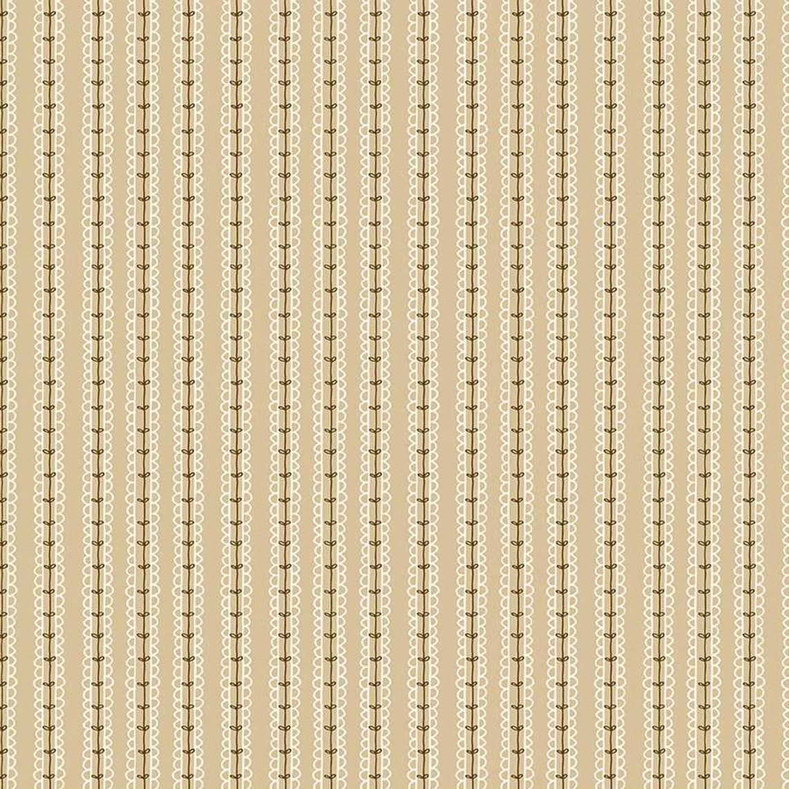 Stripes Camel | Morning Latte | Riley and Blake Designs