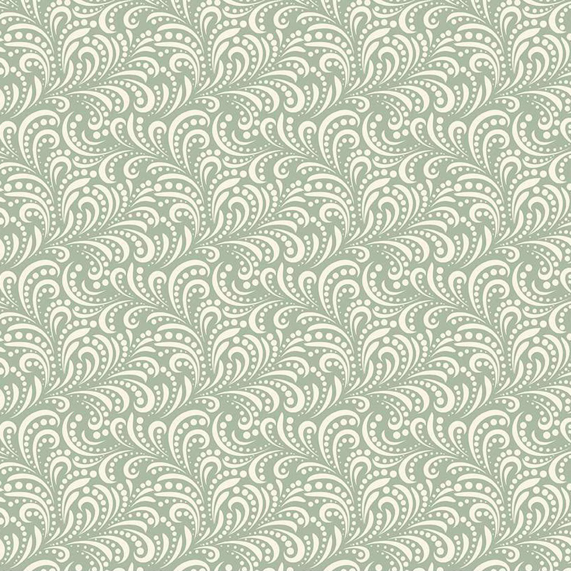 Swirls Aloe | Morning Latte | Riley and Blake Designs