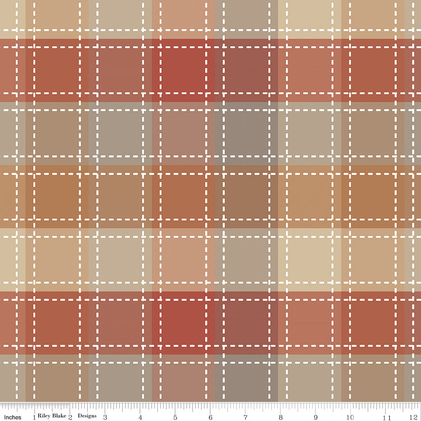 PRE-ORDER | Comfort Plaid WN18960 Woven | Riley & Blake Designs