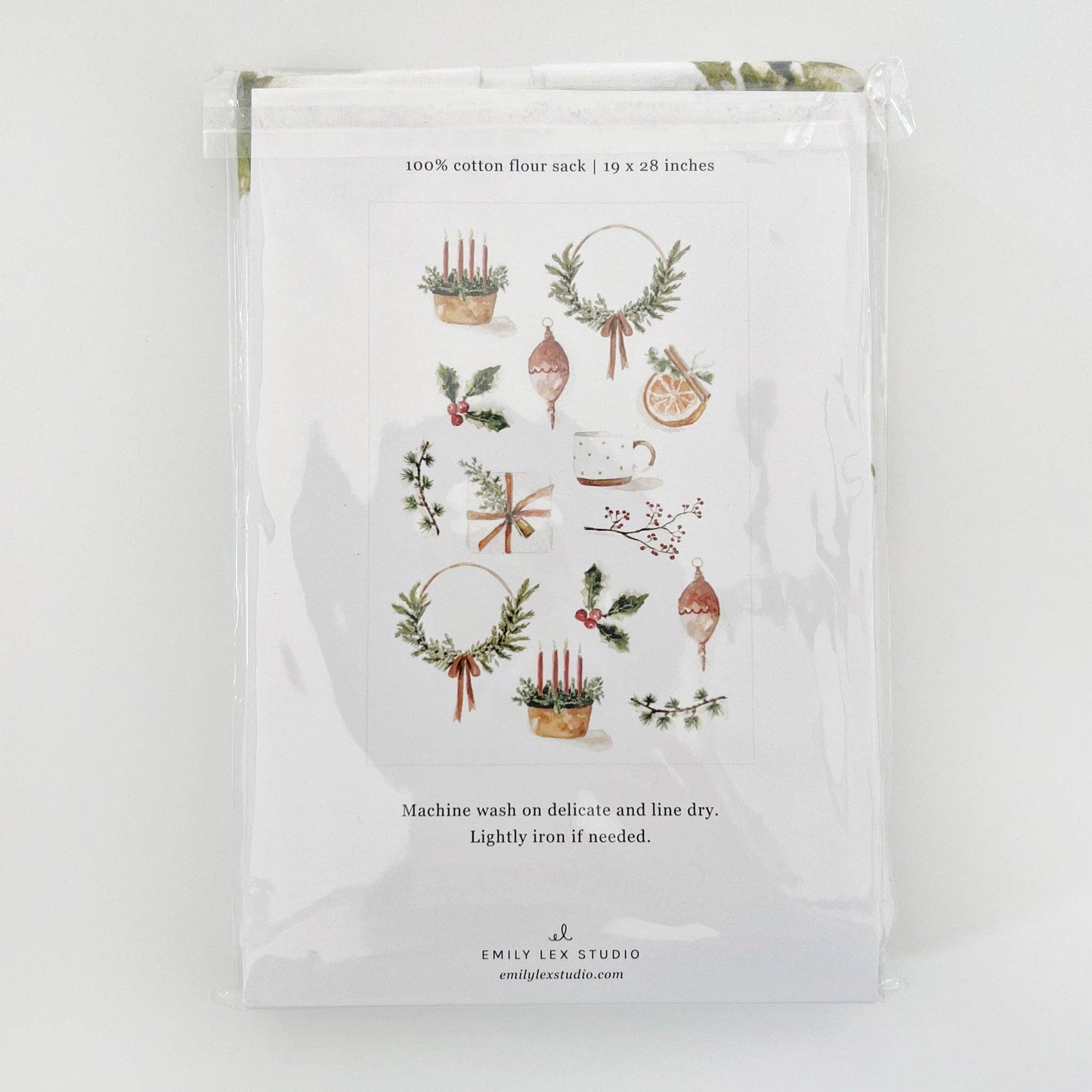 emily lex studio - Yuletide tea towel