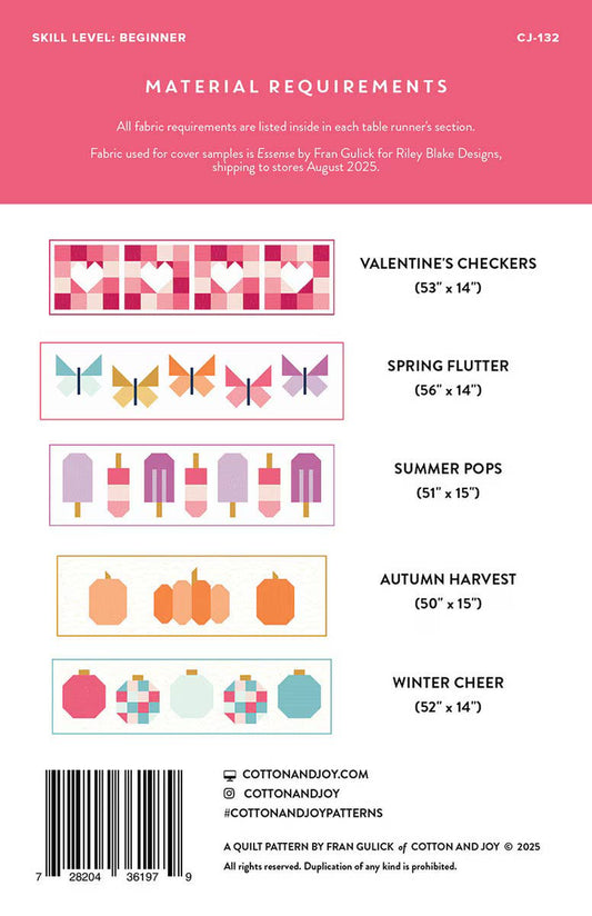 Cotton and Joy - Joyful Holidays Quilt Pattern