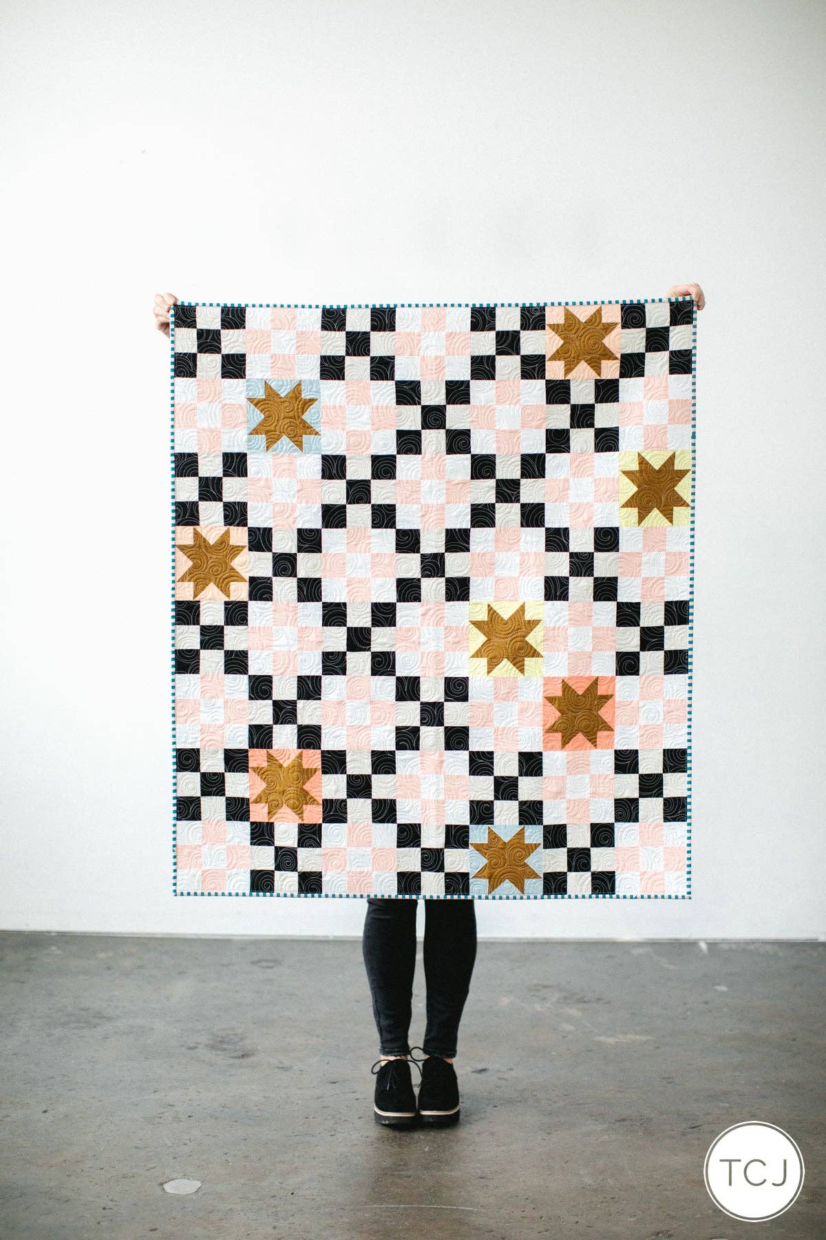 Campfire Glow Quilt Printed Paper Pattern | Then Came June