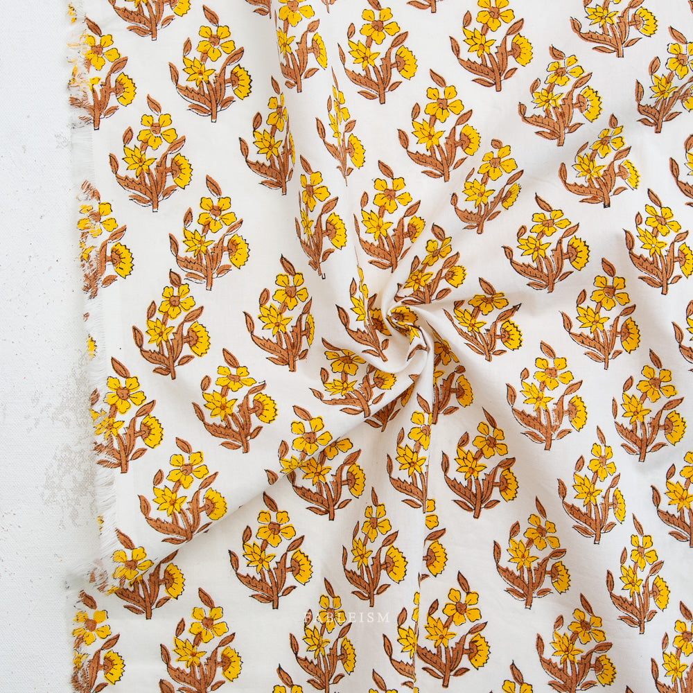Weekend Floral in Summer | Indian Block Print Cottage | Fableism