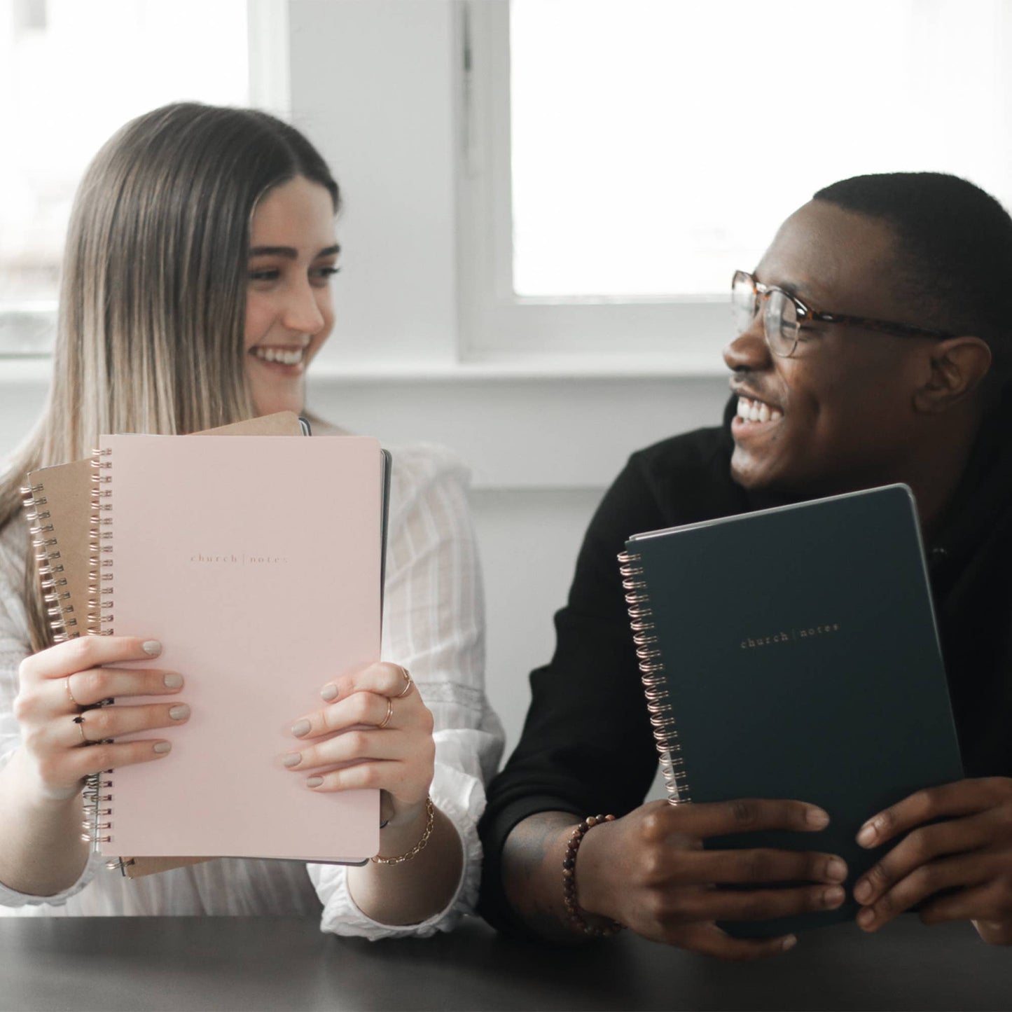 Church Notes Co. - Blush Church Notes Bible Study Notebook