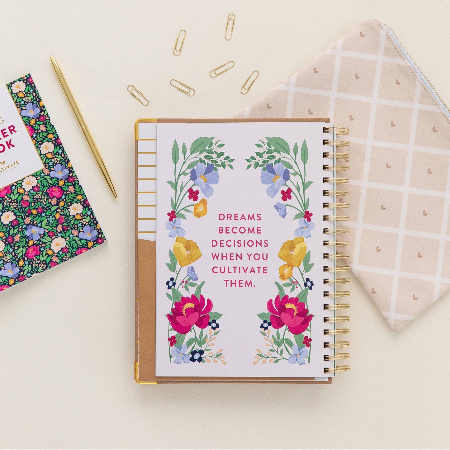 Cultivate What Matters - 2026 One-Year PowerSheets® Goal Planner | Acorn