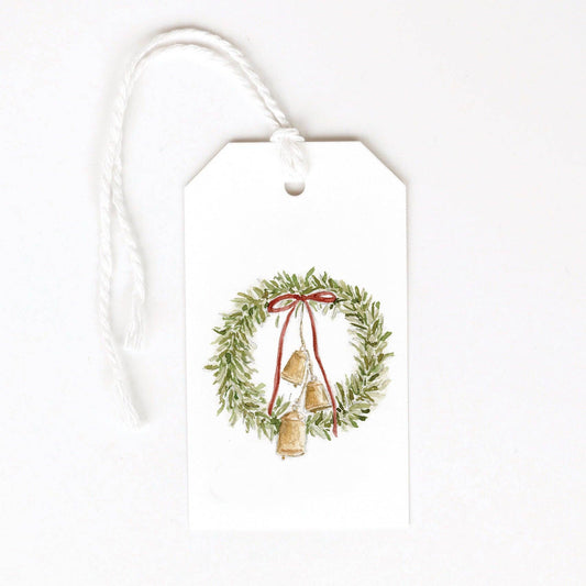 emily lex studio - Bell wreath gift tags