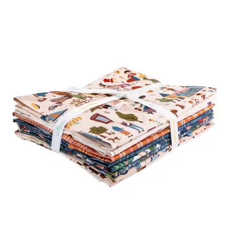 Champagne | A Spoonful of Sugar 1 Yard Bundle | Riley and Blake Designs