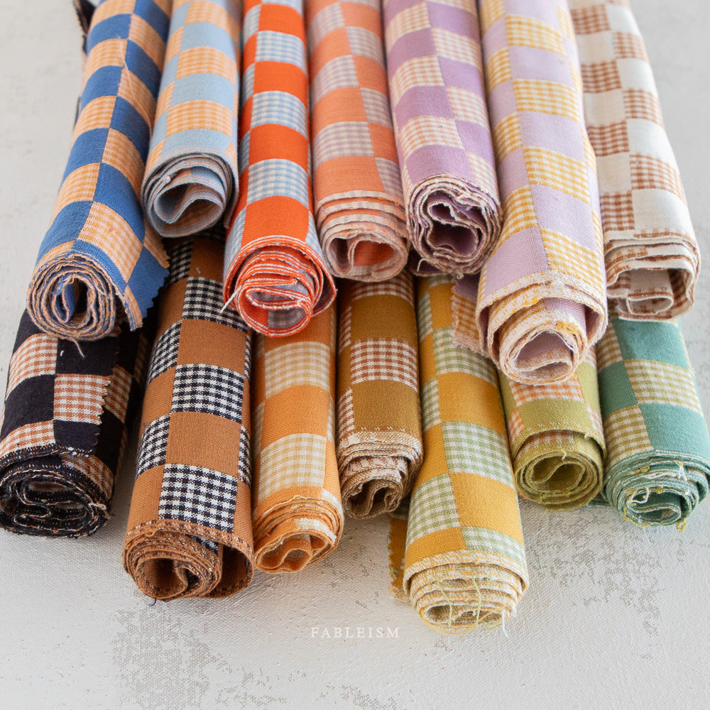 Checkmate Checkers | Fat Quarter Bundle | Fableism Supply Co.