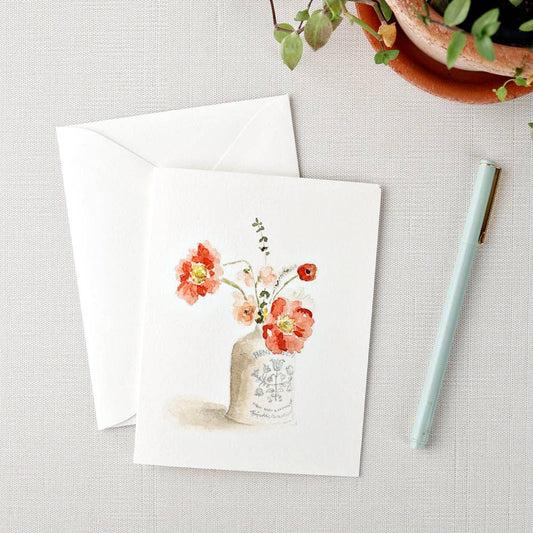 emily lex studio - Vintage bouquet notecards