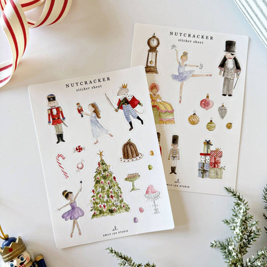 emily lex studio - Nutcracker sticker sheets