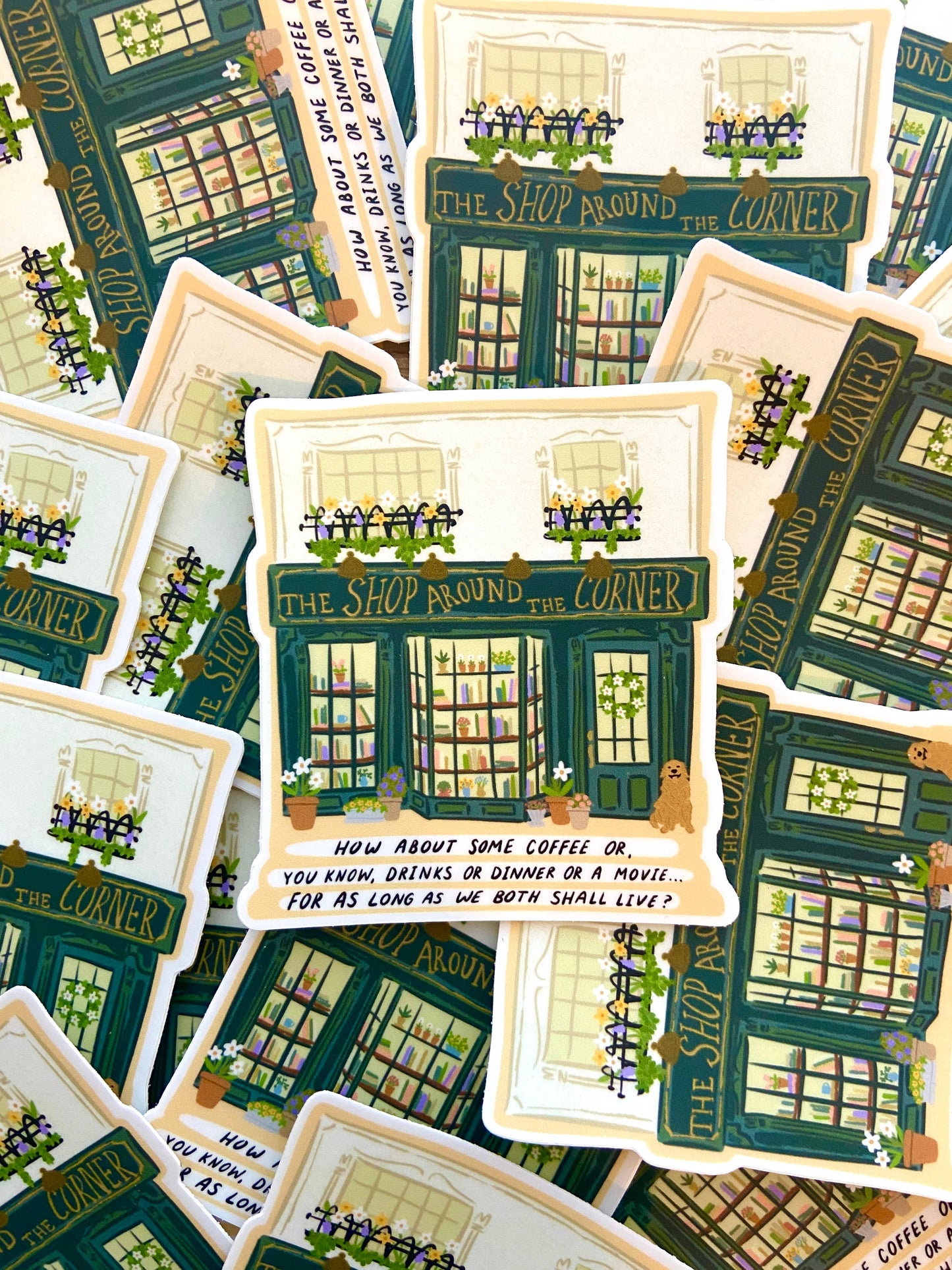 Makerie Day - Spring Shop Around the Corner Sticker