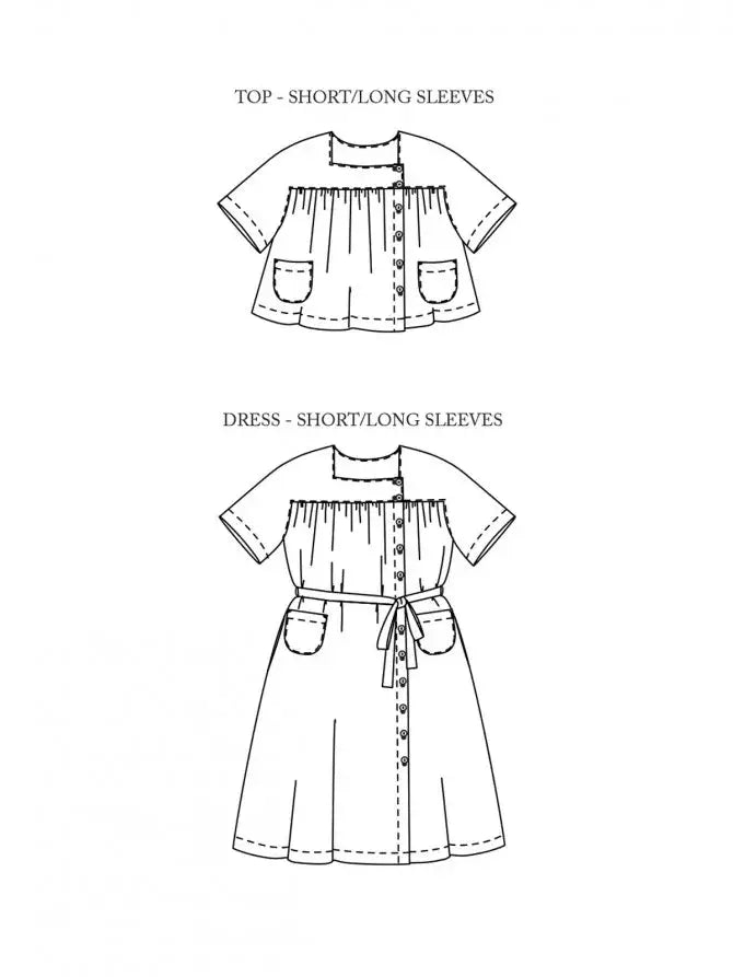 Merchant and Mills - The Omilie Sewing Pattern UK 6-18