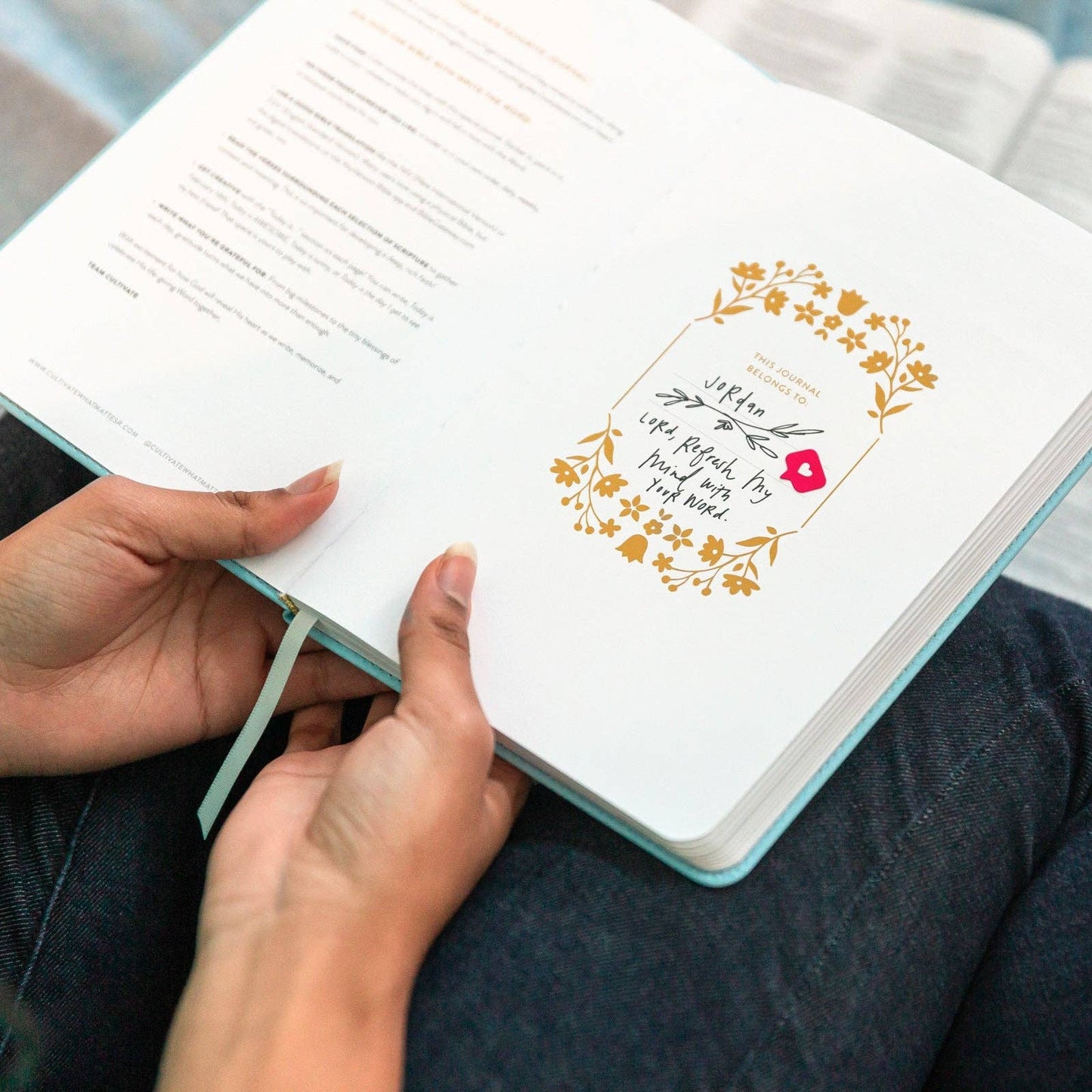 Cultivate What Matters - Write The Word® | Refresh Your Mind (Linen)