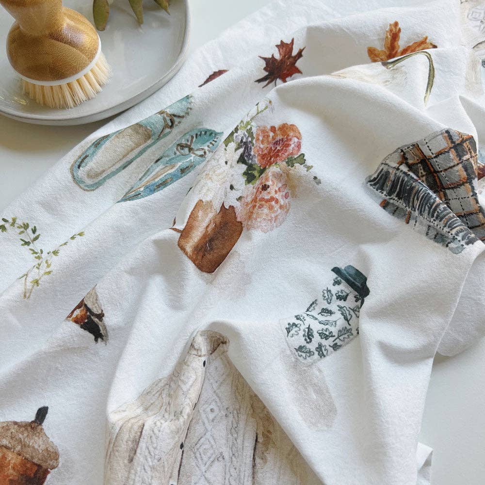 emily lex studio - Autumn tea towel
