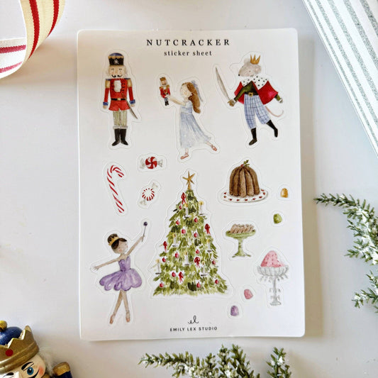 emily lex studio - Nutcracker sticker sheets