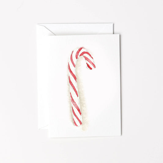 emily lex studio - Candy cane mini notecard