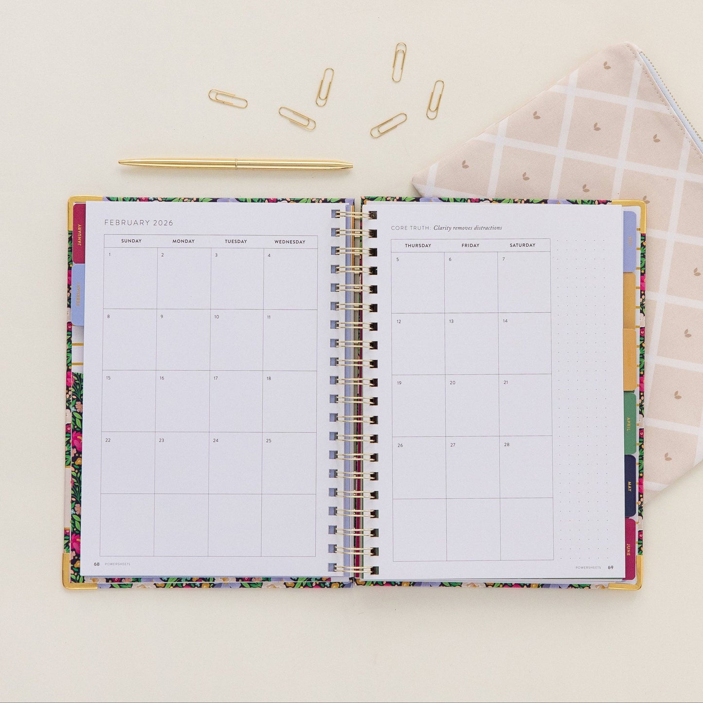 Cultivate What Matters - 2026 One-Year PowerSheets® Goal Planner | Leaf