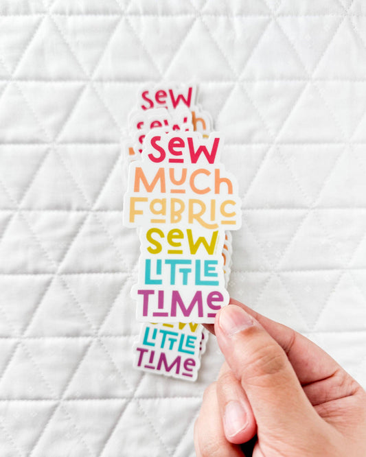 Cotton and Joy - Sew Much Fabric Sticker