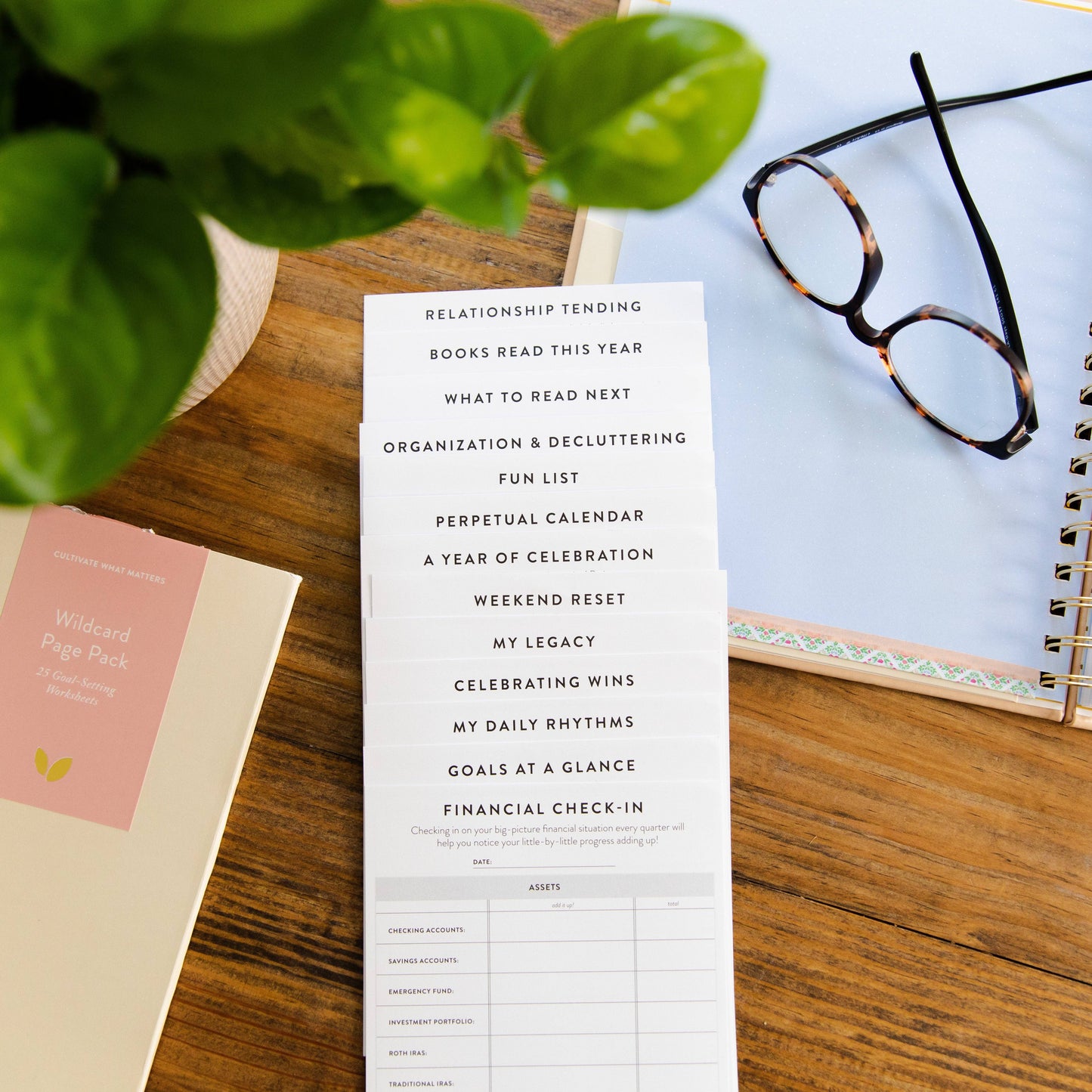 Cultivate What Matters - Wildcard Page Pack