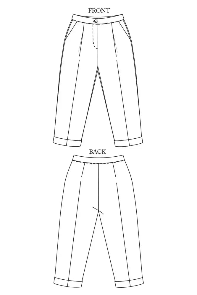 Merchant and Mills - The Pegs Sewing Pattern UK 6-18