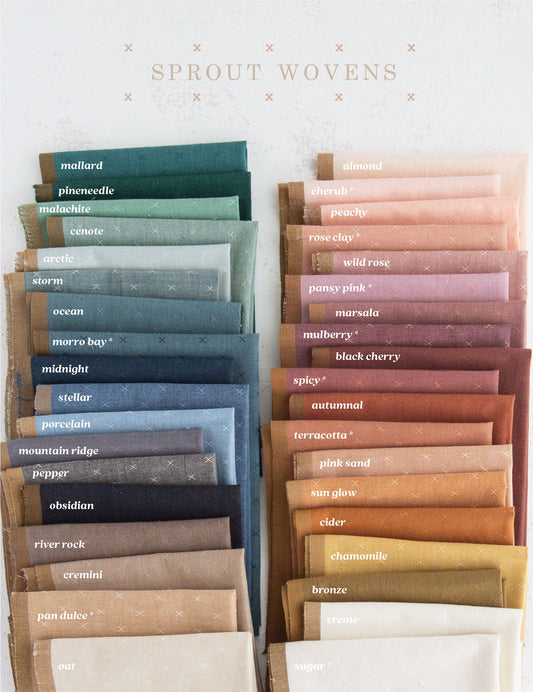 Sprout Woven fabric bundles | Fableism Supply