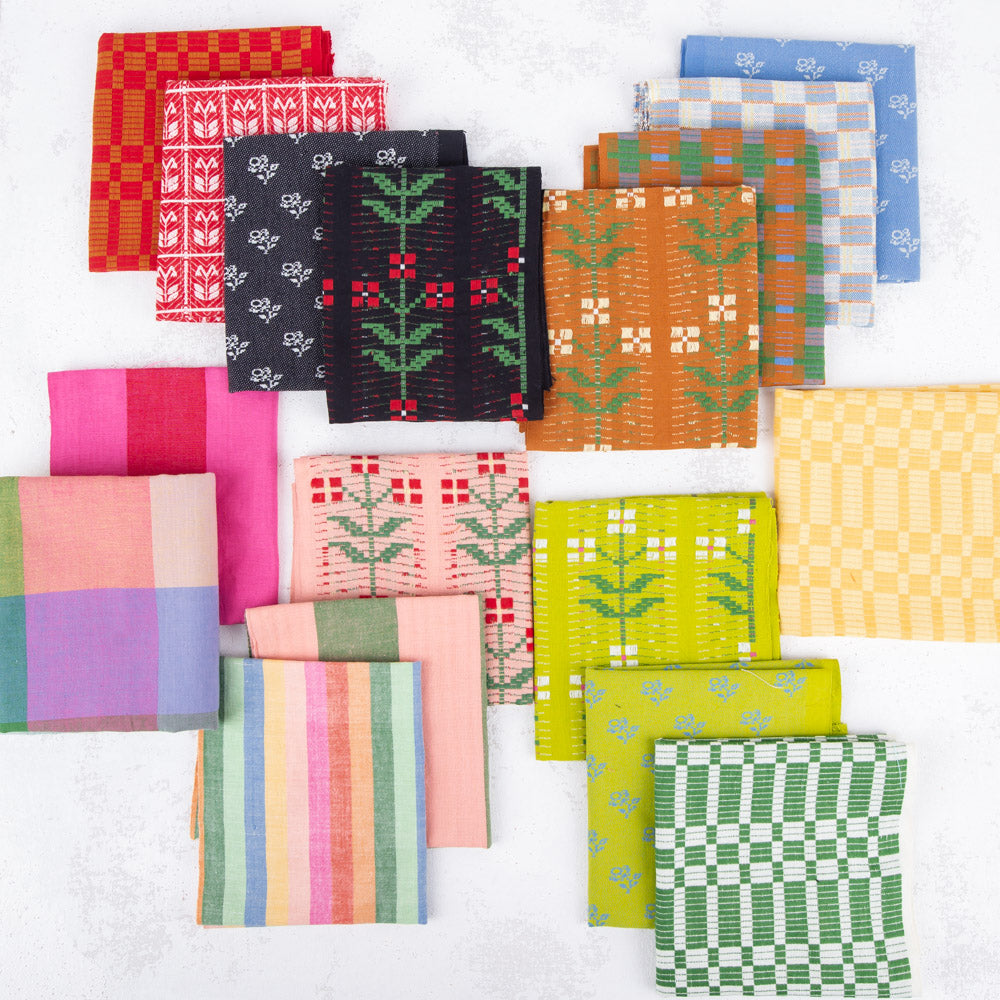 Pre-Order | Swedish Meadow Fat Quarter Bundle | 17 Pieces | SWM-FQ-17 | Fableism Supply Co.