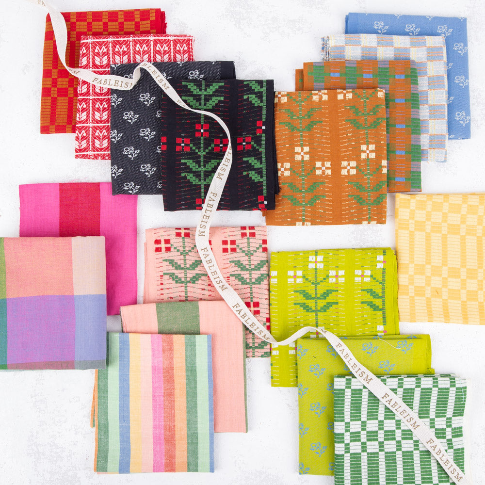 Pre-Order | 1/2″ Meadow Stripe in Wildflower | SWM-201-MST-WILDFLOWER | Swedish Meadow | Fableism Supply Co.