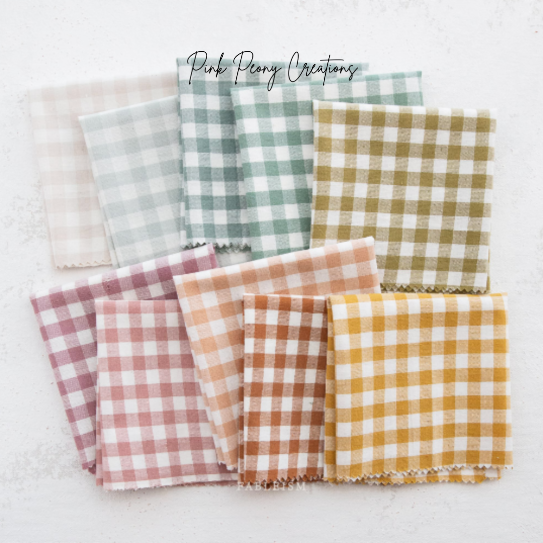 Camp Gingham | Fableism Supply co | fabric bundles