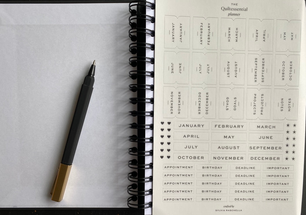 The Quiltessential Planner