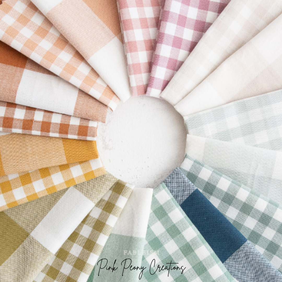 Camp Gingham | Fableism Supply co | fabric bundles