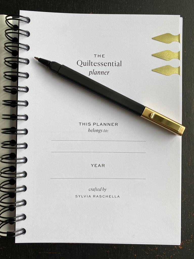 The Quiltessential Planner