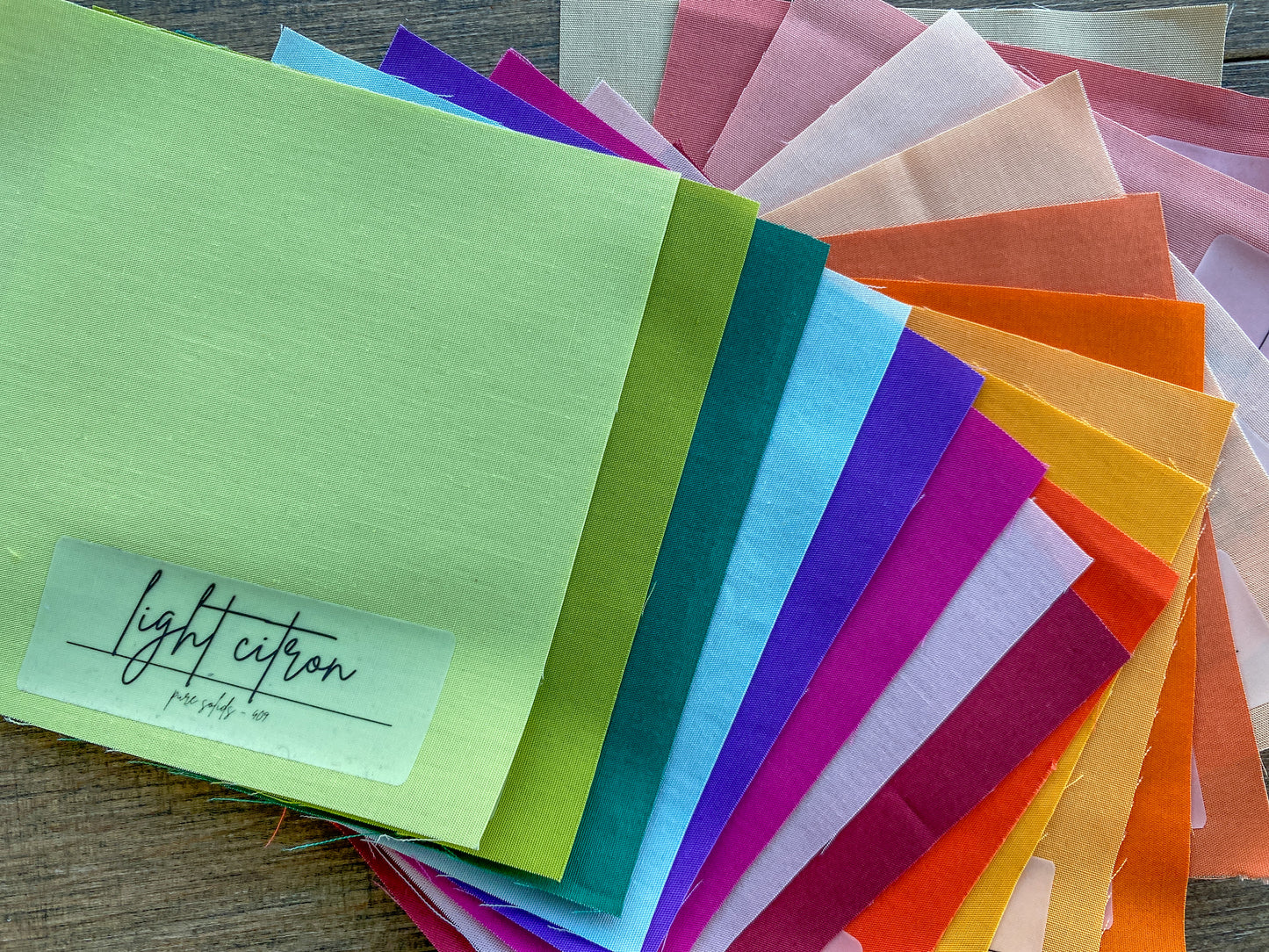 4.5" AGF PURE Solids sample squares