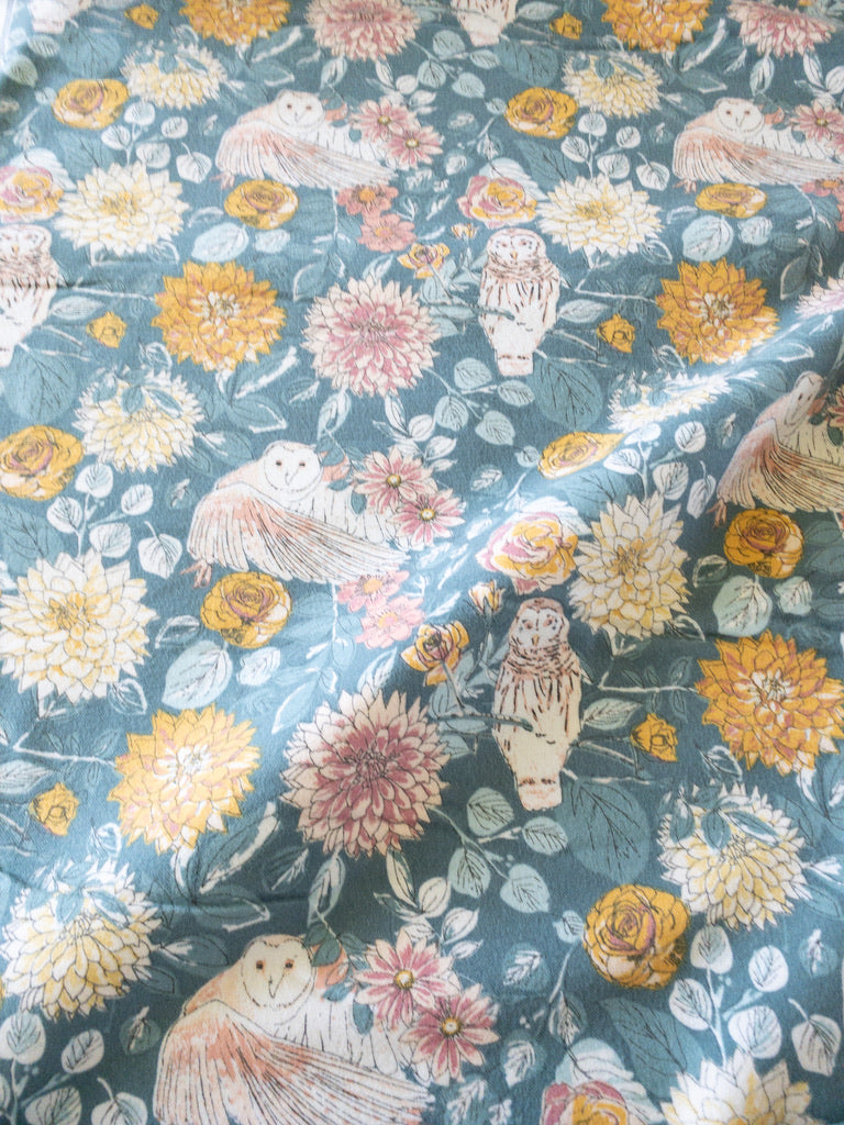 Owl Things Floral | Flannel