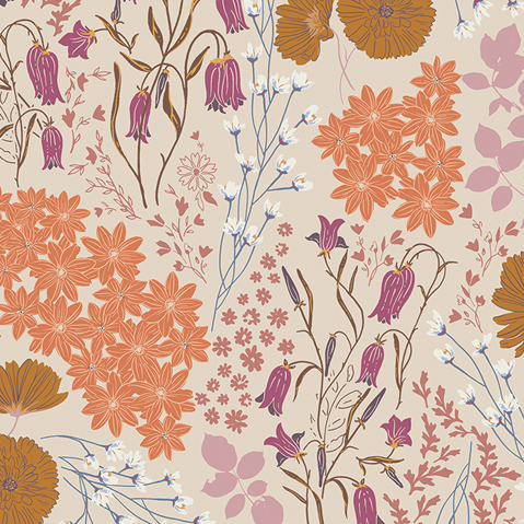 Bluebells & Buttercup Dusk | Flannel