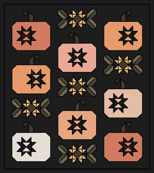 Pumpkin Spice Quilt Kit | Abby Luchsinger