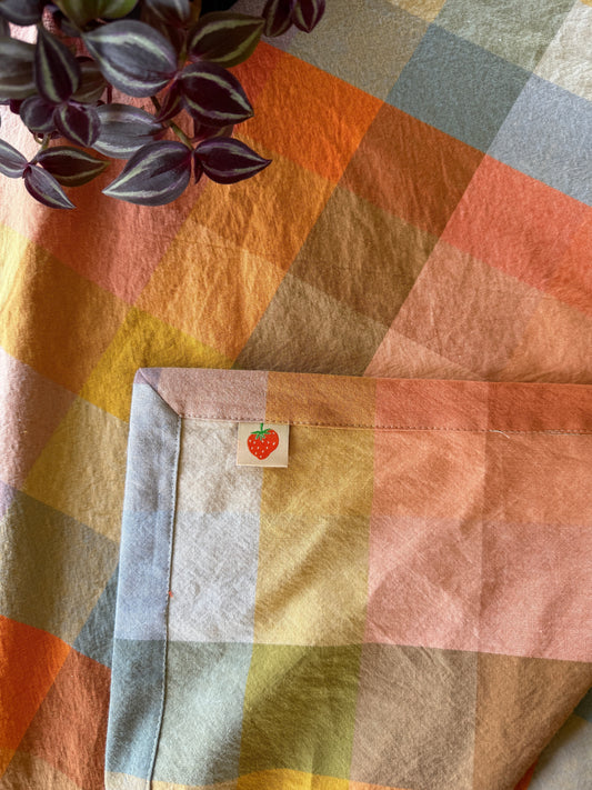 Tablecloth with Mitered Corners