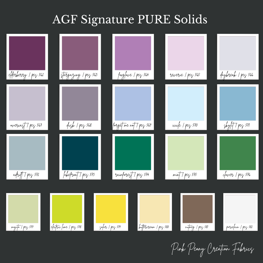 Iridescent | Newest AGF Pure Solids collection