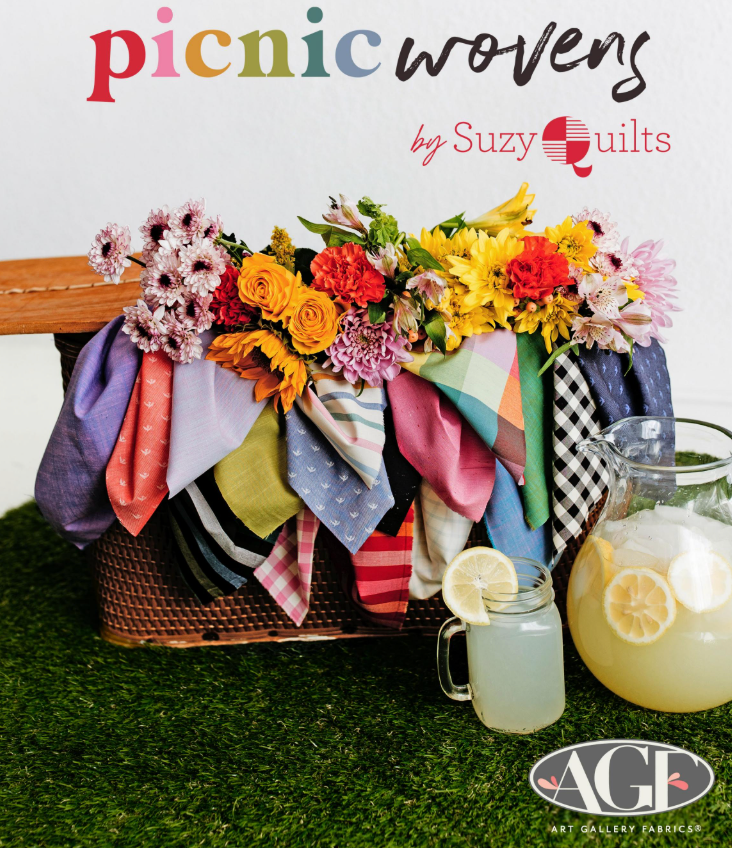 Picnic Wovens | Suzy Quilts | Art Gallery Fabric