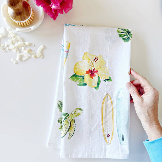 emily lex studio - Tropical tea towel